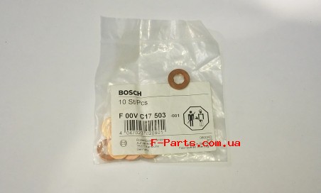 Шайба тепловой защиты форсунки BOSCH F00VC17503