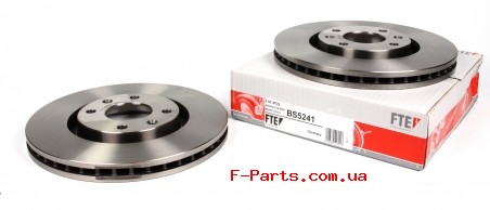 Передние тормозные диски FTE BS5241 Partner Tepee / Berlingo B9 с 2008 года